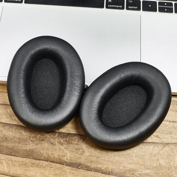Replacement Black Lambskin Ear Pads Compatible with Sony WH-1000XM3 (WH1000XM3) - 2 pcs
