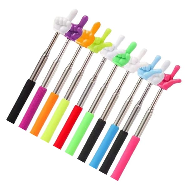 Telescopic Pointer Hand Pointer Extendable Presentation Pointer Finger