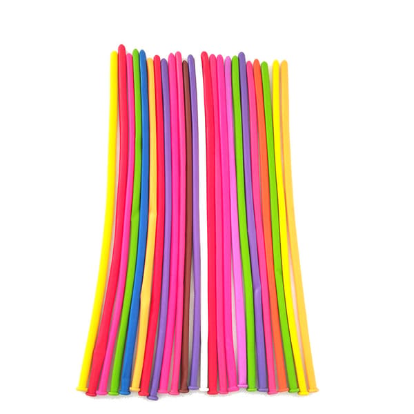 100 kappaletta ilmapalloja, pitkiä ilmapalloja ilmapalloeläimiin, kierre