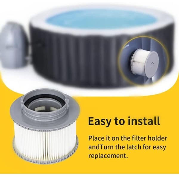 MSPA Replacement Filter 6-pack FD2089 Compatible with all current MSPA Hot Tub Pump Filter Cartridge