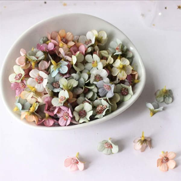 Artificial Mini Flower Heads Artificial Gerbera Daisy Flowers Fake