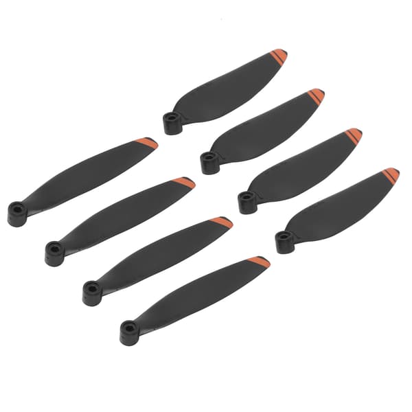 2 paria potkureita, varaosat, drone-tarvikkeet, sopii DJI Mavic Mini 2:lle, oranssi reuna