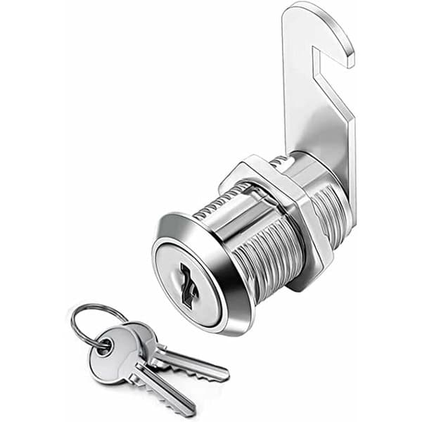 Cylinder knastlås til skabsdør postkasse skuffe 30mm