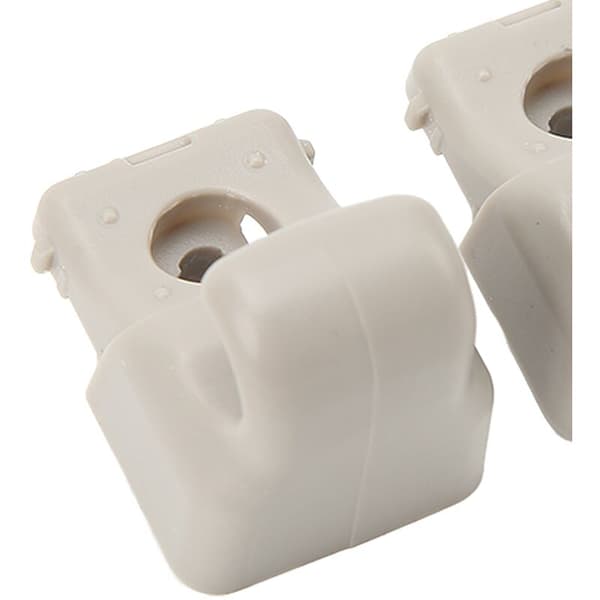 2 Pcs Sun Visor Clip 1130993-00-A Left Right Sun Visor Hook Replacement for Tesla Model 3 2017-2020