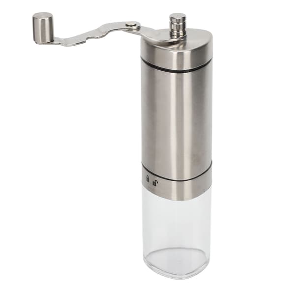 Manual Coffee Grinder 40g Stainless Steel ABS Ceramic Durable Coarse Medium Fine Easy Use Manual Bean Grinder