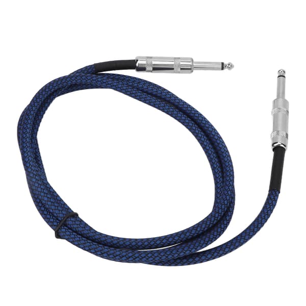 1/4 inch Cable Guitar Cable Bass Noise Reduction Braid Shielding 6.35mm Instrument Cable for Electric Guitar Amplifier 3m/9.8ft