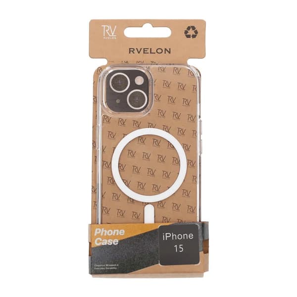 iPhone 15 Case - Magsafe Rvelon Transparent Transparent transparent Transparent transparent