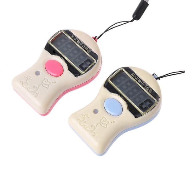 Digital elektronisk fingerteller Tasbeeh-teller med tall 0-99999