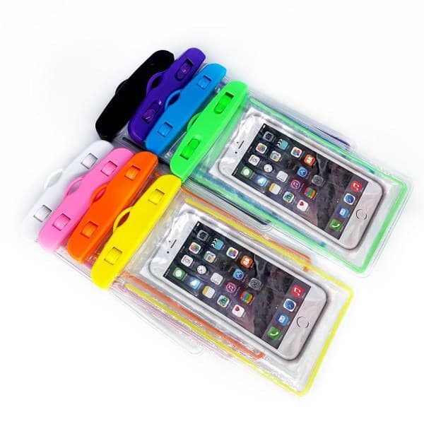 Vanntett Mobilskall for Smartphone - Universal - Hvit white