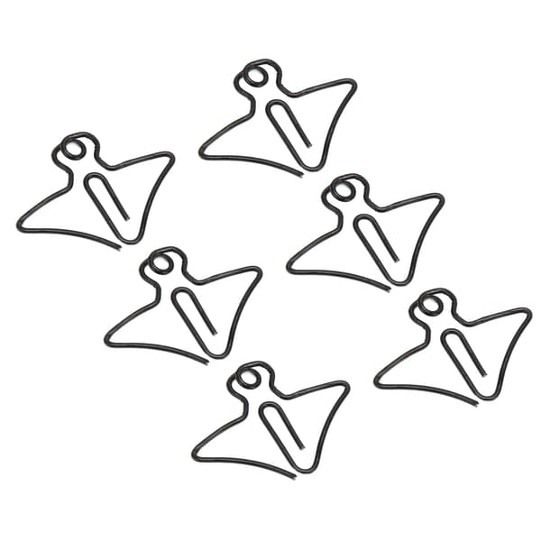 100 Pcs Mini Paper Clips Exquisite Portable Multifunctional Bookmark Clips for Office School Home Mushroom Shape