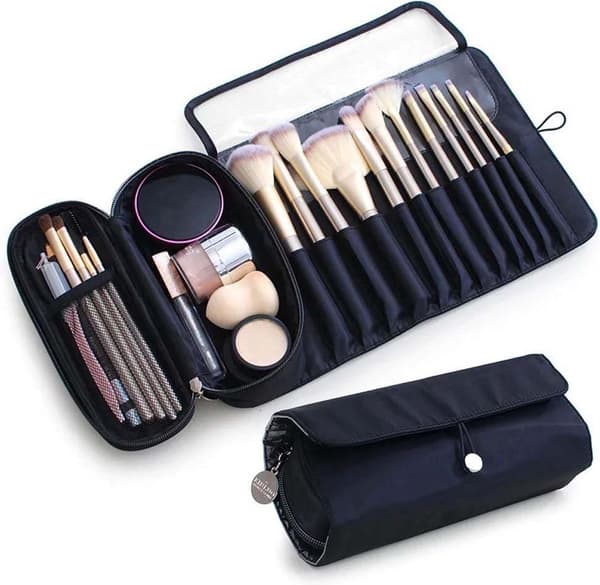 Rejsetoilettaske, hængende vandtæt, multifunktionel makeuptaske, foldbar