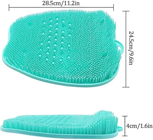 Silicone Foot Brush Scrub Massage Shower Foot Brush