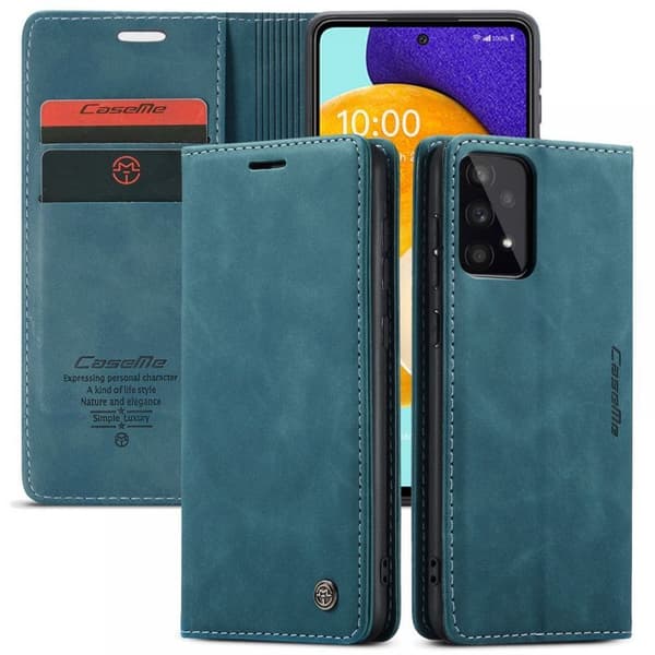 Mobiltelefoncover til Samsung Galaxy S23 premium læder foldbart flipcover