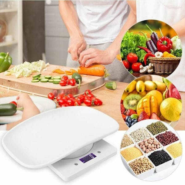 Mini Pet Scale, Electronic Scale, Electronic Kitchen Scale, Tray, Electronic Pet Scale
