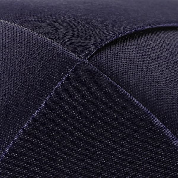 Tradisjonell jødisk rund hatt for menn i polyester, krøllfri og lett, bryllup reise, praktisk liten -