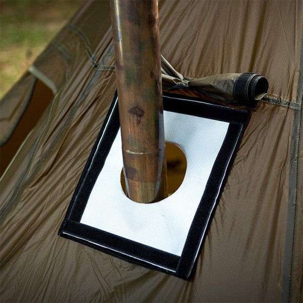 1 st tältspis jack cover för utomhuscamping tält spis