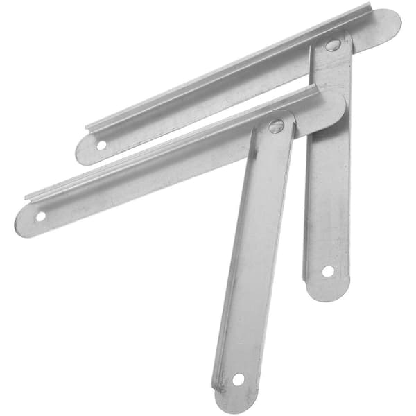 2 stk. stigetrinbeslag i aluminiumslegering, udskiftningstrin, stigetilbehør