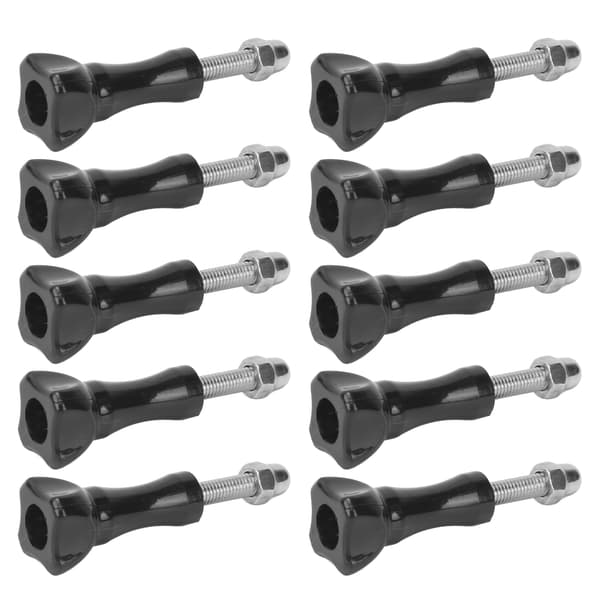 Tripod Mount Adapter Knob Long Thumbscrews with Nut - 10 Pcs/Set