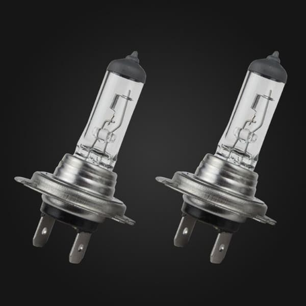 8 stk H7 12V/55W Halogen Bilforlygte Standard Pærer