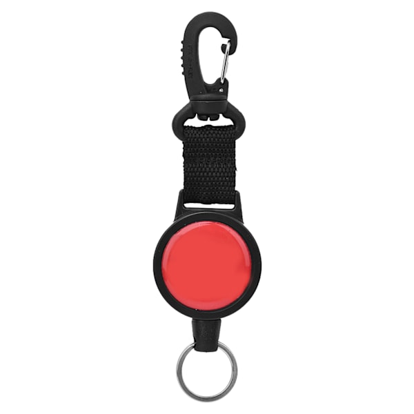 1pc Stainless Steel Diving Hook, Stretchable, Quick Release, Diving Accessory, Nylon Hanging Buckle