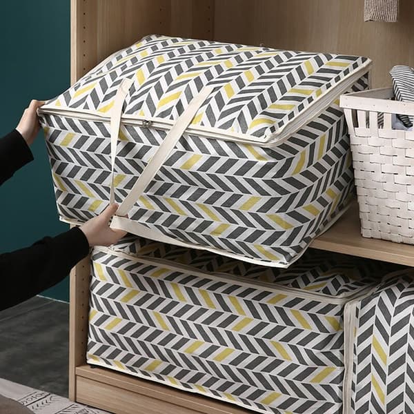 High-quality quilt bag large capacity foldable clothes quilt storage bag blanket dustproof storage bag A