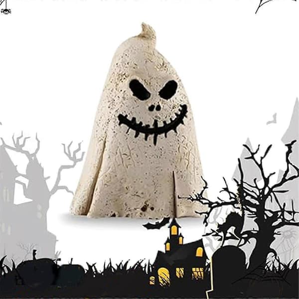 2025 Halloween Table Decorations Den, Halloween Decorations Gothic Spooky Mummy Resin Figurine