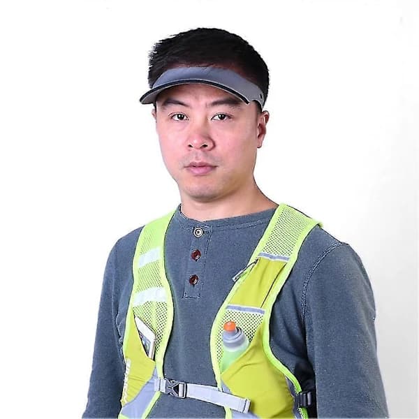 E884 Reflekterende Hydration Pack Ryggsekk Veske Sele Vannflaske Vandring Camping Løping Maraton