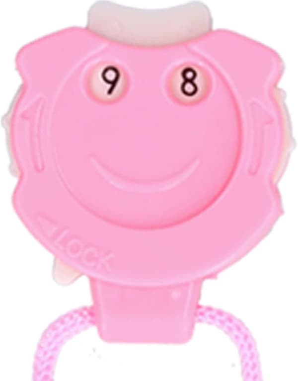 3 st stickräknare, varvräknare, stickmaskmarkörer, virkmaskmarkörer, rosa