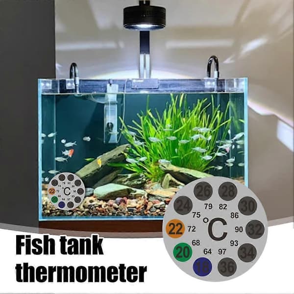 Aquarium Thermometer Sticker Brewing Thermometer Strips Self-Adhesive Stickers