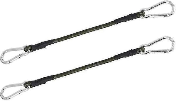 2-pack 30 cm Heavy Duty Rubber Strap for Camping, Luggage, Travel