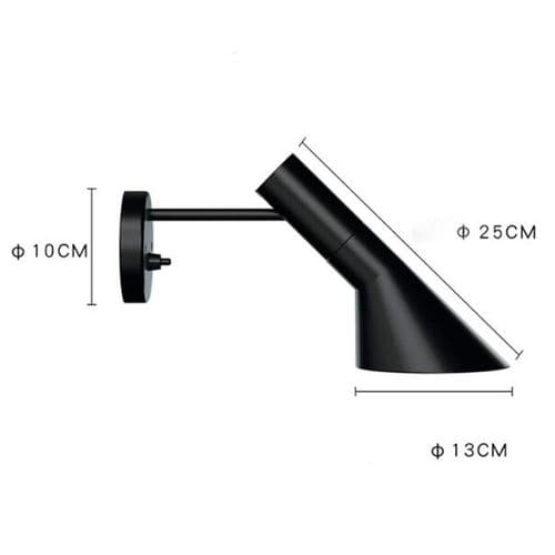 LIFA LIVING LED-seinävalaisin sisäkäyttöön moderni E27, teollinen seinävalaisin