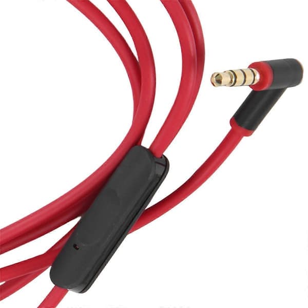 Aux-kabel til Solo//Mixr/Solo2/Solo3/Studio Headset Erstatning 3,5 mm Jack AUX-kabel