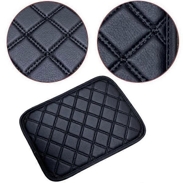 Bil Midtarmlene Pad PU Skinn Armlene Pad Midtkonsoll Beskyttelse Håndstøtte Pute Universal Bil Armlene Pute Kina Grå China Gray