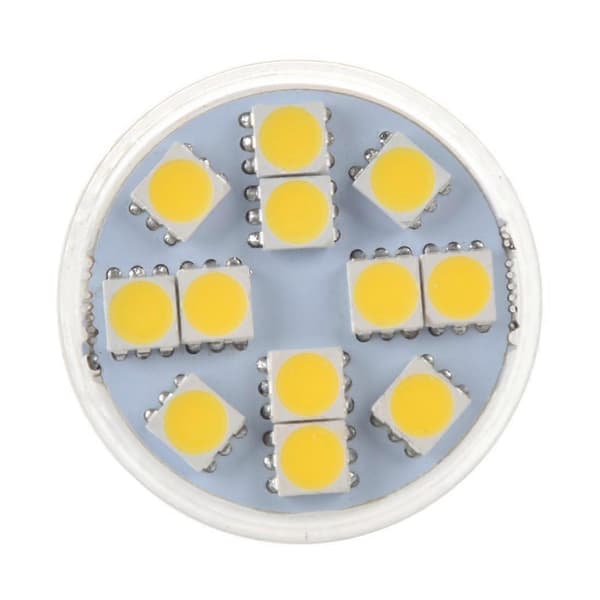 Mr11 G4 12 LED Spotlys Varmhvit Ny