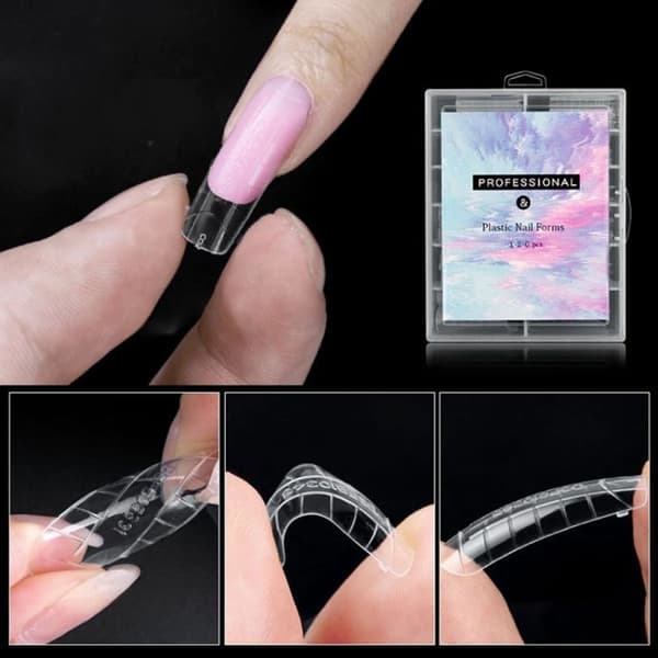2 bokser Nail Art Crystal Rapid Light Therapy Extended Nail Mandrel, 120 stk (09)