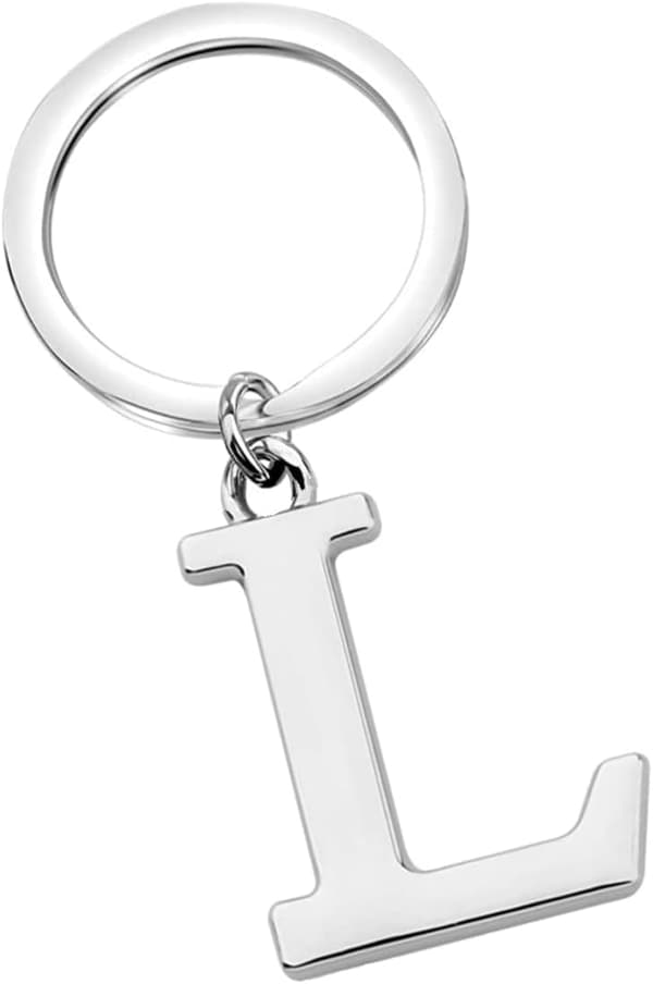 Nøglering Bogstav - Initial Bogstav Nøglering Charm Bogstav L L