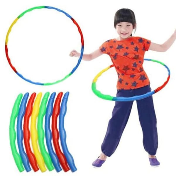 Irrotettava Hula-vanne lapsille, Kuntokuntosaliharjoitteluväline 65cm