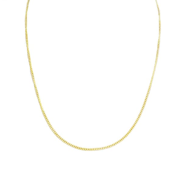 Tyndt Guldkæde Halskæde Kædeled Guld 1.8mm