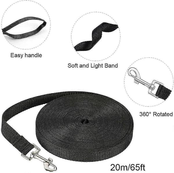 Dog Training Leash, 15m/50ft Long Leash for Dog Training, Dog Leash Training