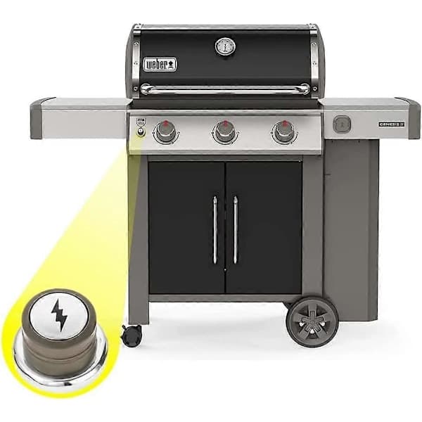 Replacement Electronic Igniter Kit for Weber 67847 300-Series (2008-2010) E/S-310 & 320, EP/CEP-310,320 Grill (2 Outlets)