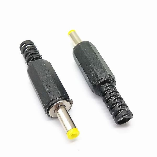 10 stk. DC-hun 4,0 mm x 1,7 mm strømkabelstik Adapter Perfekt til at lave et kabel i den ønskede længde