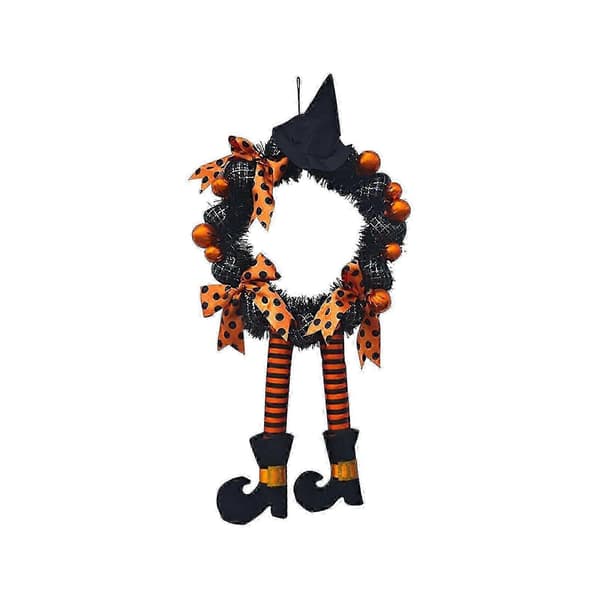 2025 Seneste Model Halloween Dekorationer Udendørs Halloween Dørkrans 34 cm Hal