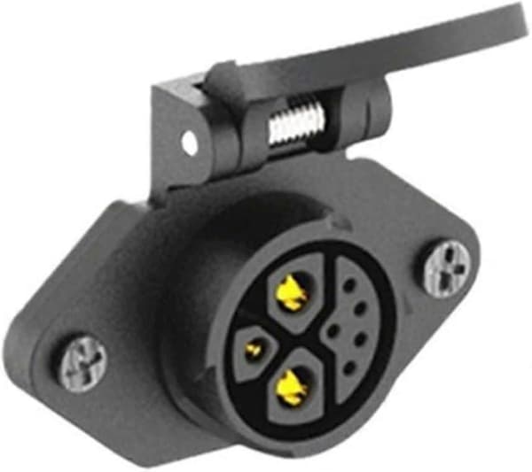 Motorcycle Charging Port IP67 Rated 8-Pin Connector and Socket Battery Connection (B) (FMY)