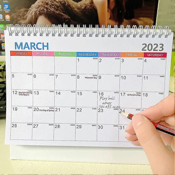2023 Skrivebordskalender 12 S Plr 2023 Skrivebordsmemo Skema Ize