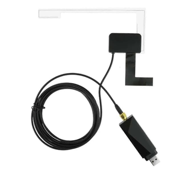 DAB+ Antenne med USB-adapter Android Bilradio GPS Stereo Mottaker Spiller for Universal db