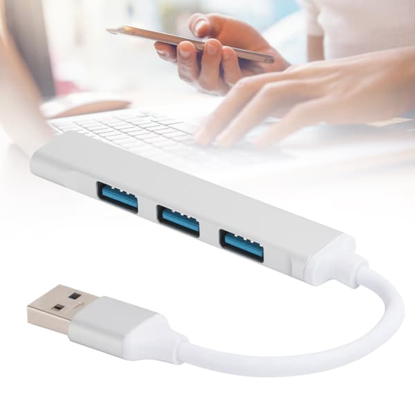 Erittäin nopea 4-porttinen USB 3.0 -keskitinsovitin