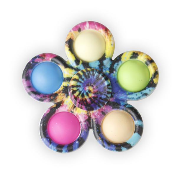 #(Musta) Monivärinen fidget-spinneri#