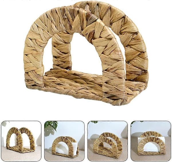 1 vandhyacint servietholder, papirhåndklædedispenser, lodret rattan