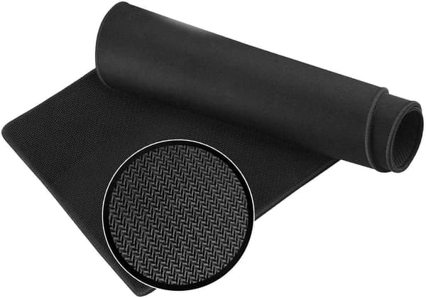 Stor spillmusematte 800 x 400 mm XXL tastaturmusematte, sklisikker gummivanntett overflate, utvidet skrivebordsmatte