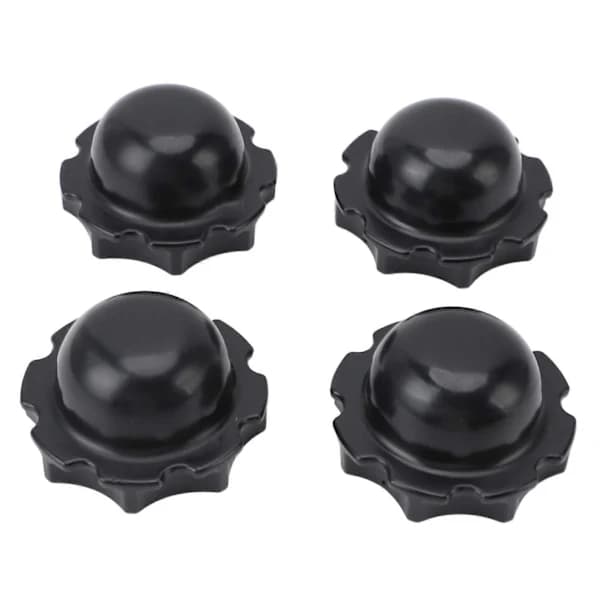 4 stk. Erstatningspropper til boblebad til Lay-Z-Spa Bestway P6575 Holdbare sorte propper Jacuzzi-tilbehør til Whirlpool Sp